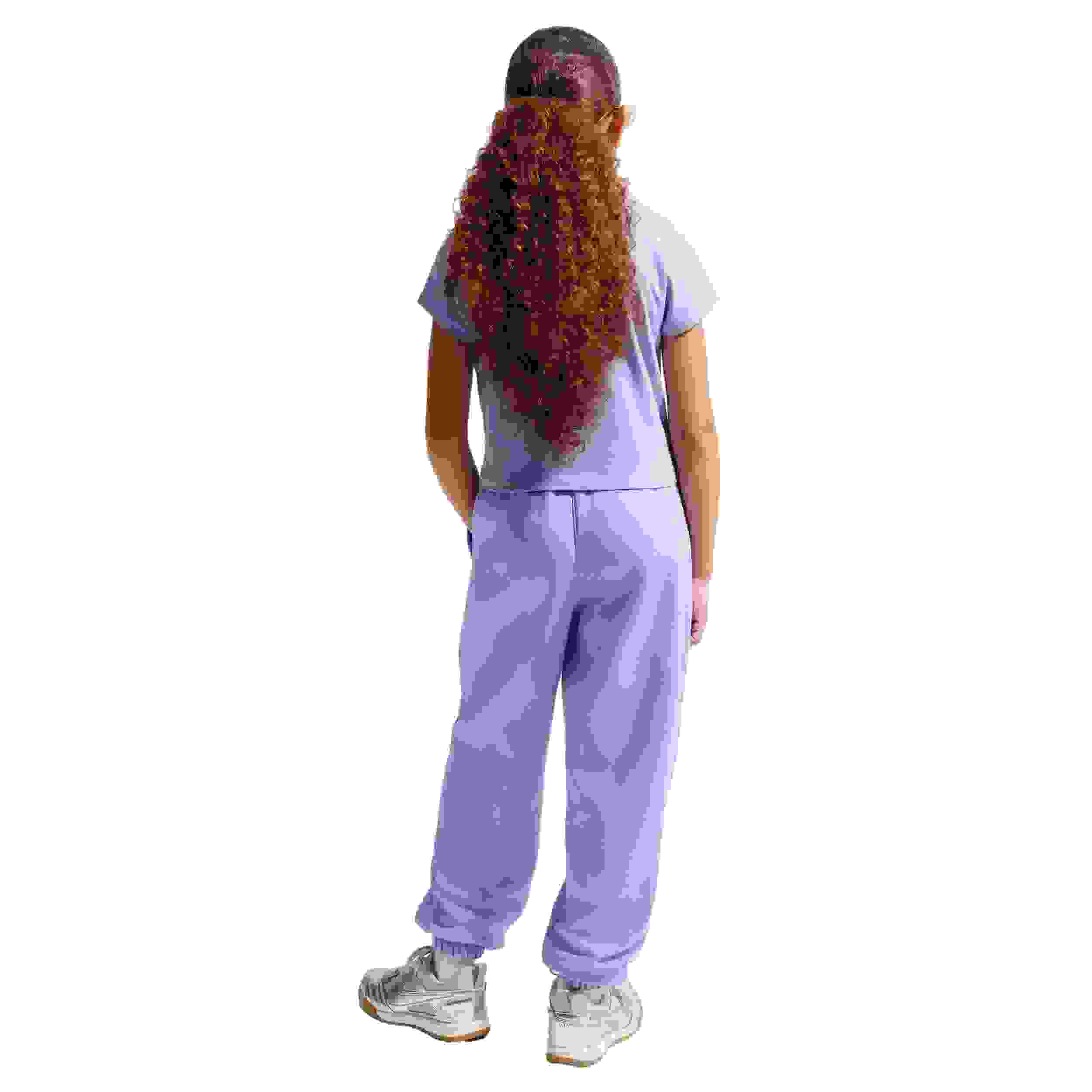 Nike Sportswear Club Fleece Big Girls' Purple Loose Sweatpants